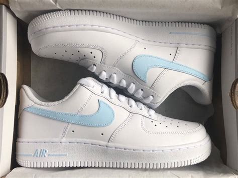 nike air force wit blauw dames|Nike Air Force 1.